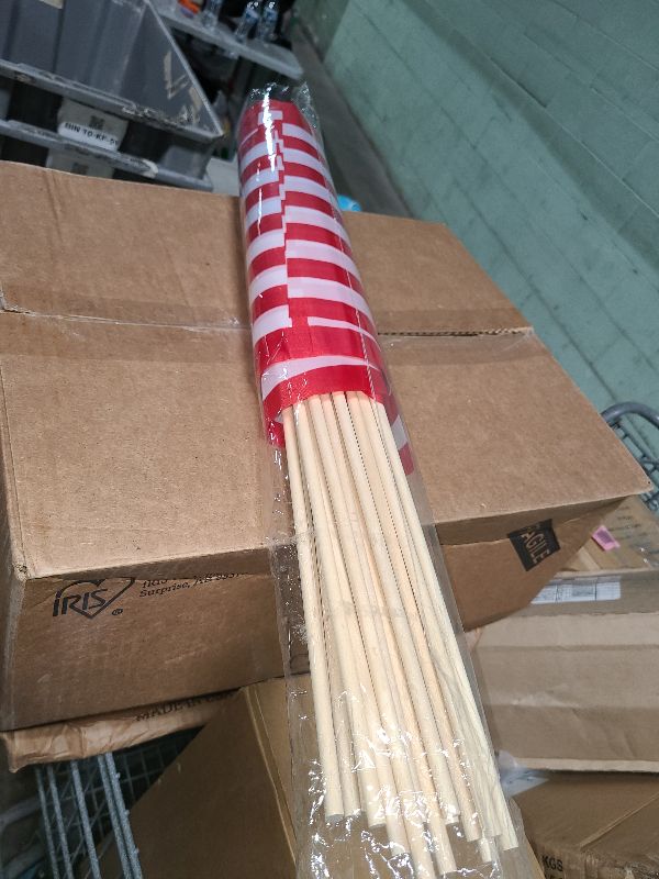 Photo 1 of 25 Packs Small American Flags on Stick,American Flag for Outside,Mini Flags/Small US Flags/USA flag 4th of July Decorations Outdoor,Fourth of July Decorations for Home,Memorial Day Decor