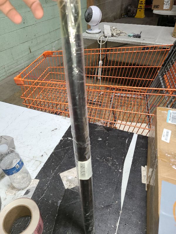 Photo 1 of 24 Inch Downrods for Ceiling Fans, Dia 1.02'' Ceiling Fan Extension Downrod in Matte Black, Unthreaded Ceiling Fan Extension Rod for Improved Airflow, Not Threaded ,Not Inclueded Extension Wire