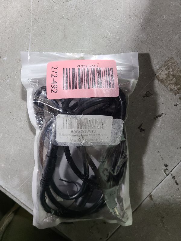 Photo 1 of 3.3FT 12V DC Power Extension Cable 5.5mmx2.5mm 18AWG Male to Female Extension Cable Barrel Connector for CCTV Surveillance Camera LED Light Bar Router Projector Printer 2PCS