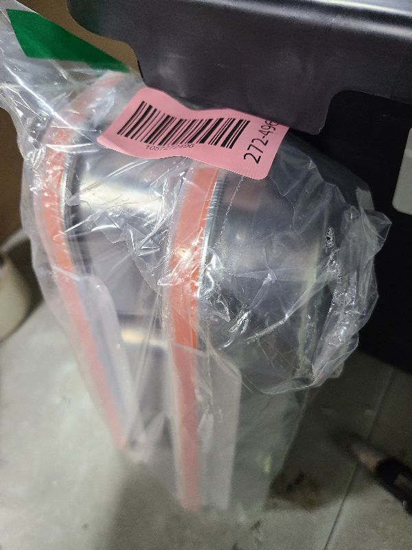 Photo 1 of 2 BIN 10-LE-56
Pack Stainless Steel Snack Containers for Kids & Adults - Leek Proof Metal Bento Lunch Box with 2 Compartment - Lunchable Containers for Daycare, School, Work, Travel - Stackable Snack Bento Box