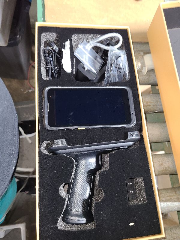 Photo 1 of Tera Android 13 Barcode Scanner PDA: with Pistol Grip Charge Cradle Wi-Fi 6 Qualcomm CPU SE4710 Zebra Scanner Data Terminial 5.5” Full Touch Screen IP65 Rugged 4G GPS BT for WMS Management P166GC