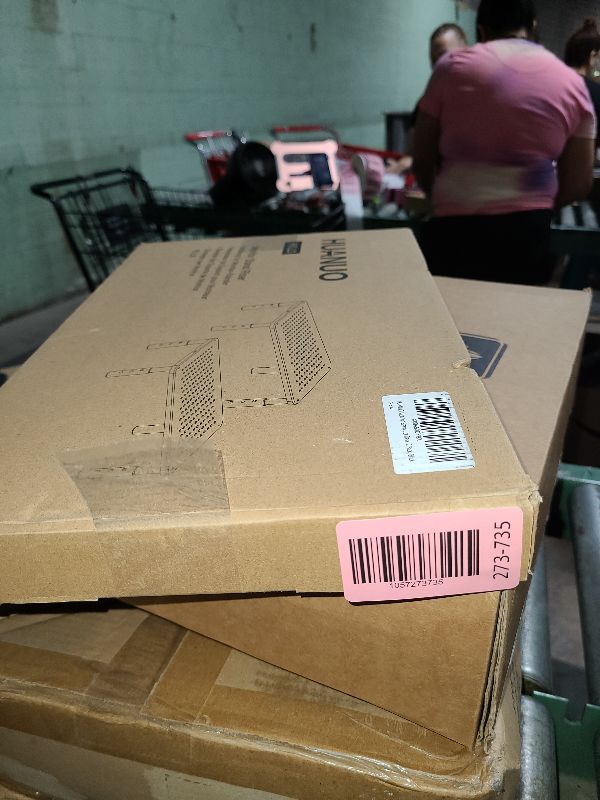 Photo 1 of HUANUO Monitor Stand for Desk, Computer Monitor Stand Height Adjustable, Monitor Riser for 2 Monitors, Laptop Stand for Desk, 2 Pack, Black