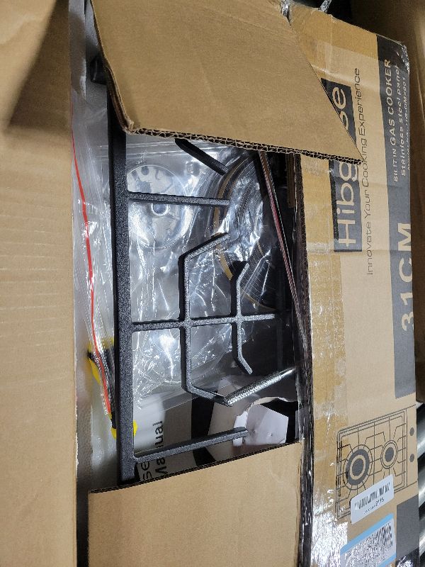 Photo 1 of 2 Burner Propane Stove, Hibghse 12 Inch Gas Cooktop Built-in Gas Stove NG/LPG Convertible Stainless Steel Stove Burner with Thermocouple Protection for Kitchen, Apartment, Outdoor, RVs