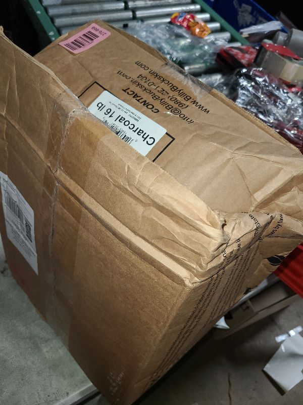 Photo 1 of 16 LB. All Natural Hardwood Lump Charcoal by Mr. Bar-B-Q - Premium Natural Charcoal for Grilling, BBQ, Smoking, Kamado & Kettle Grills - Burns Hotter & Longer - Smoky Flavor, Low Ash & Easy to Light