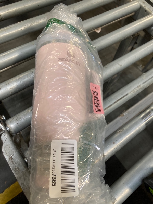 Photo 1 of **BROKEN**Stanley Quencher H2.0 Tumbler with Handle and Straw 40 oz | Flowstate 3-Position Lid | Cup Holder Compatible for Travel | Insulated Stainless Steel Cup | BPA-Free | Rose Quartz 2.0