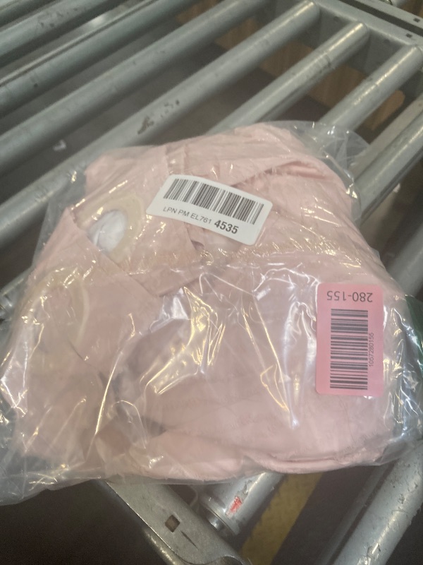 Photo 1 of **STOCK PHOTO** eachope stall no Hook Tufted Shower Curtain with snap in Liner Set, White Waterproof Fabric Inner Liner,Boho Style Shower Curtain with See Through top Window, Light Pink, 54Wx80H