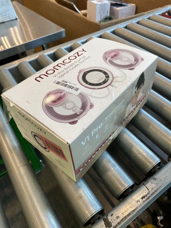 Photo 1 of *Missing Parts*
Momcozy Breast Pump V1 Pro Hospital-Grade, Hands-Free & Portable Wearable Pump, Upgraded Electric Pump with 3 Fine-Tuned Rhythms|15 Levels, Come with Leak-Proof DoubleFit Flange, Cozy Red.
