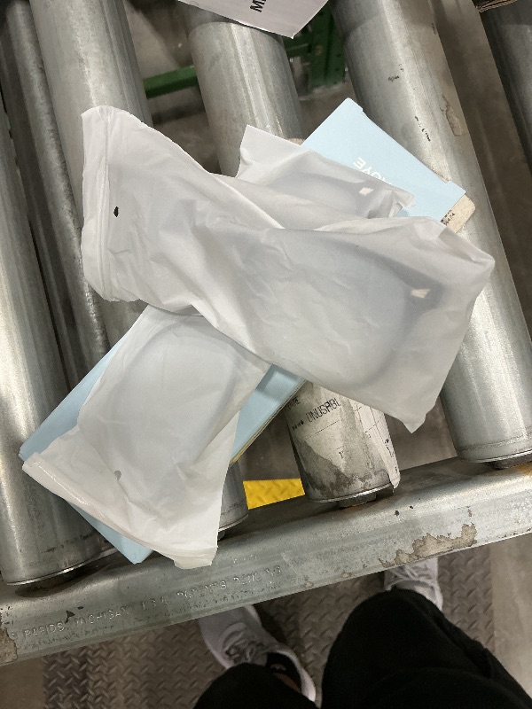 Photo 1 of *Minor Damaged*
Blue Light Blocking Glasses - Fashion Square Eyeglasses, Anti UV Ray Computer Gaming Glasses Blue Blockers for Women/Men