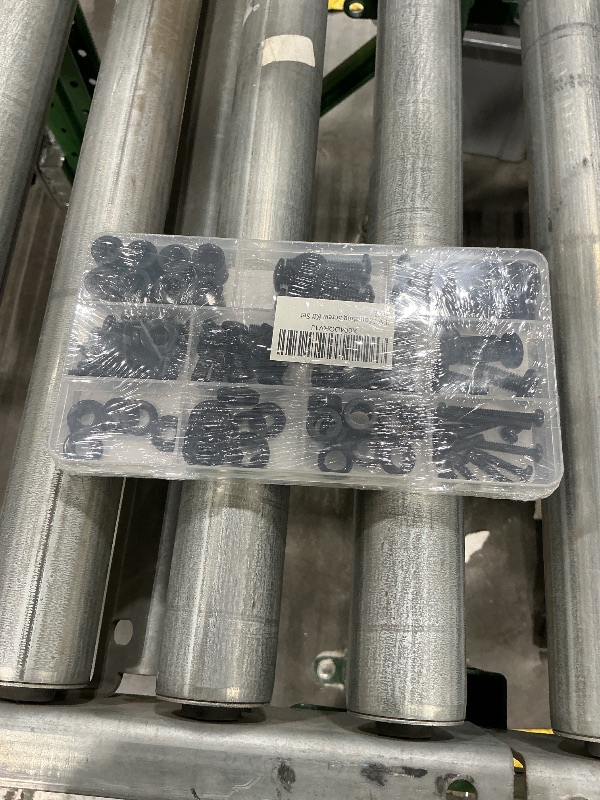 Photo 1 of 92PCS Universal TV Mounting Hardware Screw Kit Set - M4 M5 M6 M8 Screws, Spacers and Washers for Most TV/Monitor VESA Mount, TV Mount Replacement Screws with Box up to 80", Black