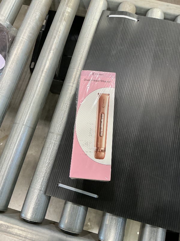 Photo 1 of 2 in 1 Women Electric Shaver Dual Head Bikini Trimmer for Women IPX7 Waterproof Wet & Dry Use Body Hair Trimmer and Facial Hair Remover for Bikini Underarm Leg Arm Body Face