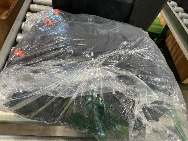 Photo 1 of 10X20ft Black Photo Backdrops for Photography, LCUIRC Two Rod Pocket Backdrops Curtain for Parties, Polyester Fabric Background with 4 Clamps for Product Protrait Photoshoot or Parties Decoration