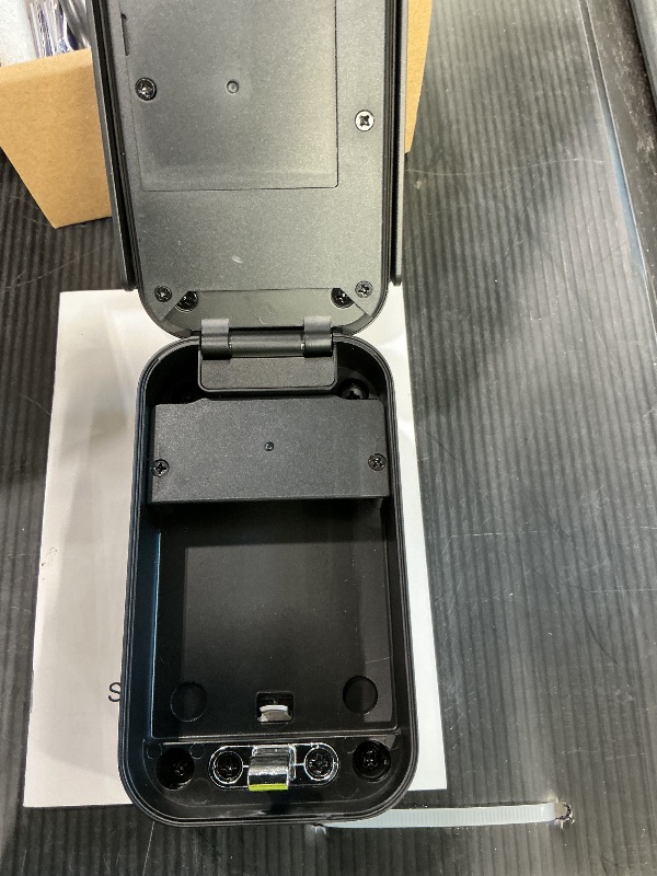 Photo 1 of ***SEE CLERK COMMENTS*** LOQRON Smart Key Lock Box, Bluetooth Fingerprint Lock Box with APP Control, Fingerprint Recognize & Multiple Code Types, Security Key Lock Box for Outside, Owner, Realtor, Airbnb (New Version)