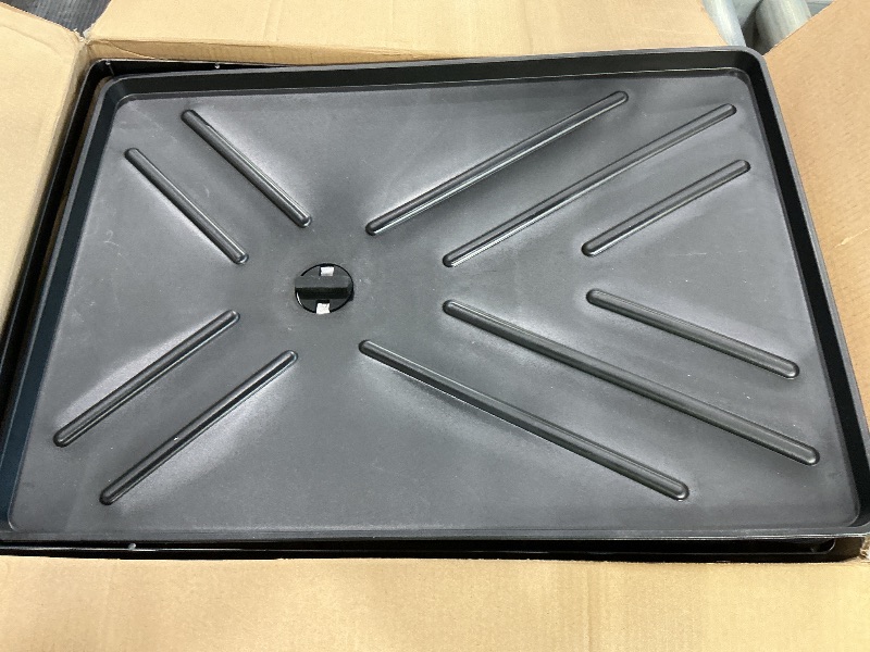 Photo 1 of ***SEE CLERK COMMENTS *** Dish Drying Rack for Kitchen Counter - Large Dish Rack with Drainboard, Rustproof Dish Drainer with Utensil Holder for Sink, Black