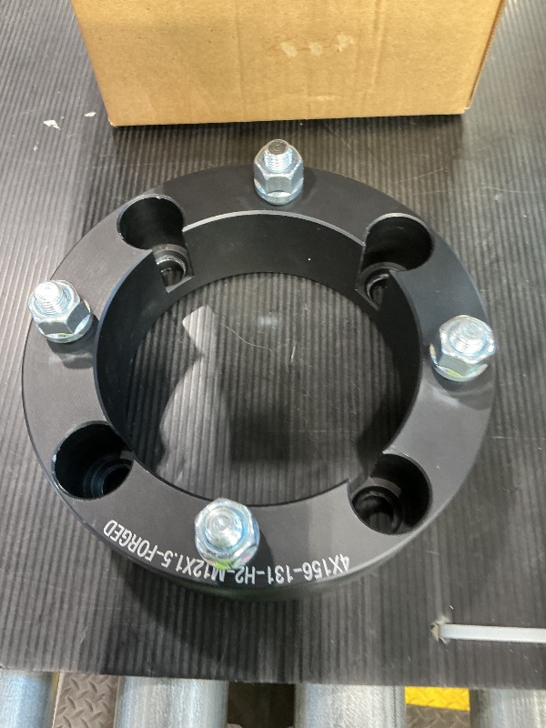 Photo 1 of ***SEE CLERK COMMENTS*** HISH 4x156 Wheel Spacers, 2 Inch ATV Wheel Spacers with 12x1.5 Studs 131mm Hub Bore, Fit for 2013+ Polaris Ranger, 2014+ Polaris RZR XP 1000, 2015+ Polaris RZR, Set of 4
