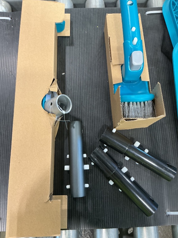 Photo 1 of ***SEE CLERK COMMENTS *** Sepetrel Deluxe Swimming Pool Cleaning Kit Including 2 Brush Heads, 2 Pool Skimmer Nets(NO Pole)