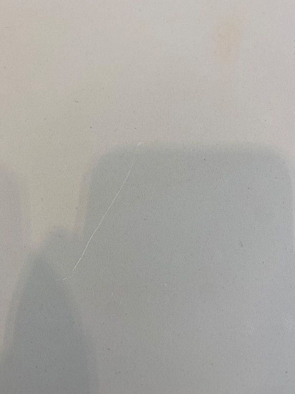 Photo 1 of 2 Pack 6 FT Folding Tables White Foldable Table, Fold-in-Half with Carrying Handle Portable Plastic Rectangular Table for Party, Dining, Wedding, Camping, Picnic, Indoor Outdoor Events