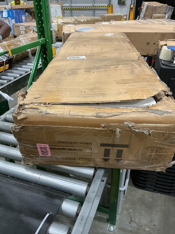 Photo 1 of *See Clerk Notes*
GarveeHome Dresser for Bedroom, 6 Drawer Dresser with LED Lights and Charging Station, Wide Chest of 6 Drawers with Open Space, Modern Large Capacity Storage Cabinet, Living Room, Hallway, Black