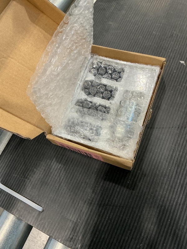 Photo 1 of 24216 Wheel Locks Lug Nuts M14 x 1.50 Compatible with Acura MDX/Cadillac Escalade/Ford Explorer/Chevrolet Silverado/Toyota Tundra/Dodge RAM & More 13/16" Hex Key Cone Seat Alloy Wheel Lock Set