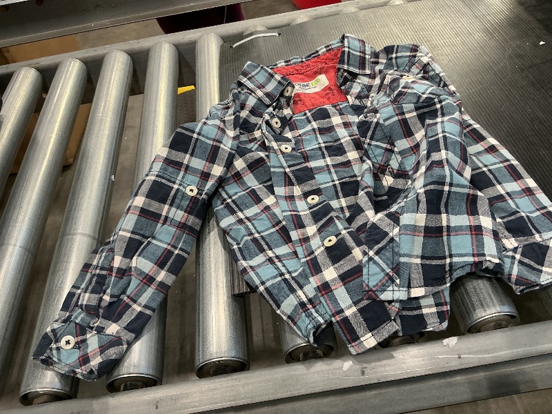 Photo 1 of *See Clerk Notes*
Gymboree,and Toddler Long Sleeve Button Up Shirts,Boy That's Blue,5T