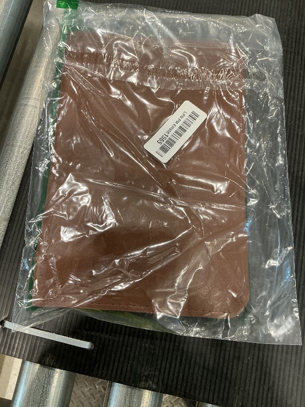 Photo 1 of 13/14/15-inch Faux Leather Laptop Sleeve | Compatible with MacBook Air/Pro, Dell XPS, Surface Pro & More | Ultra-Thin Design + Universal Fit (Dark Brown, 14 Inch Laptop)