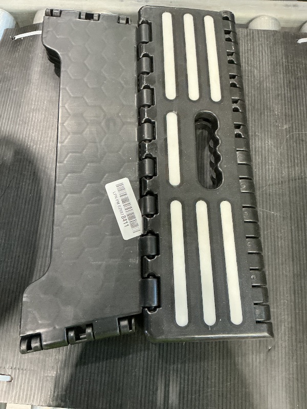 Photo 1 of ***SEE CLERK COMMENTS*** 5 Inch Folding Step Stool for Adults, Portable Step Stool with Handle, Foldable Stepstool for Kids Elderly, Suitable for Kitchen, Bathroom, Toilet RV, Black