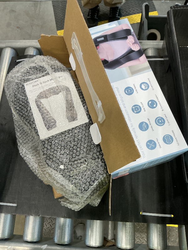 Photo 1 of *** Battery isn't charging fully***AMZPONY® Cordless Neck Massager for Pain Relief Deep Tissue, Rechargeable Shiatsu Neck and Back Massager with Heat Kneading Shoulder Massage for Body Muscle Pain Relief, Gifts for Dad Mom Friends