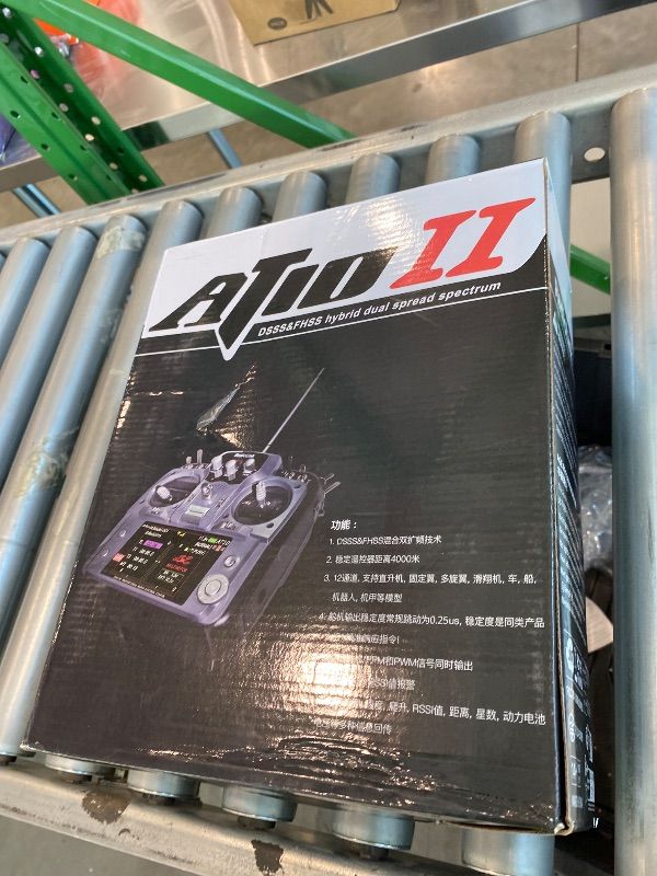 Photo 1 of *Missing Parts*Radiolink AT10II 12 Channels RC Transmitter and Receiver R12DS 2.4GHz Radio Remote, Voltage Telemetry for RC Airplane, FPV Racing Drone, Quad, Helicopter, Car and Boat (Mode 2 Left-Hand Throttle)