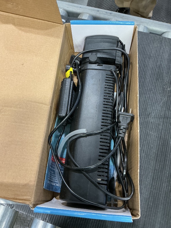 Photo 1 of ***SEE CLERK COMMENTS*** Aquarium Filter for 75-200 Gallon Tank, U-V Fish Tank Green Clean Machine Submersible Powerful Pump Canister Filter 300GPH for Pond Turtle Tank Saltwater Freshwater Crystal Clear Green Killing