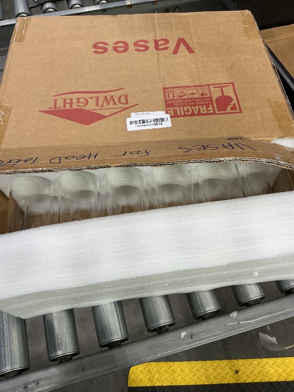 Photo 1 of 16Pcs Glass Cylinder Bud Vases for Centerpieces,7.7 In Tall Clear Flower Vases in Bulk,Glass Small Vases Floating Candle Holder for Party,Home Decor,Wedding Decoration,Birthday,Anniversary,Baby Shower