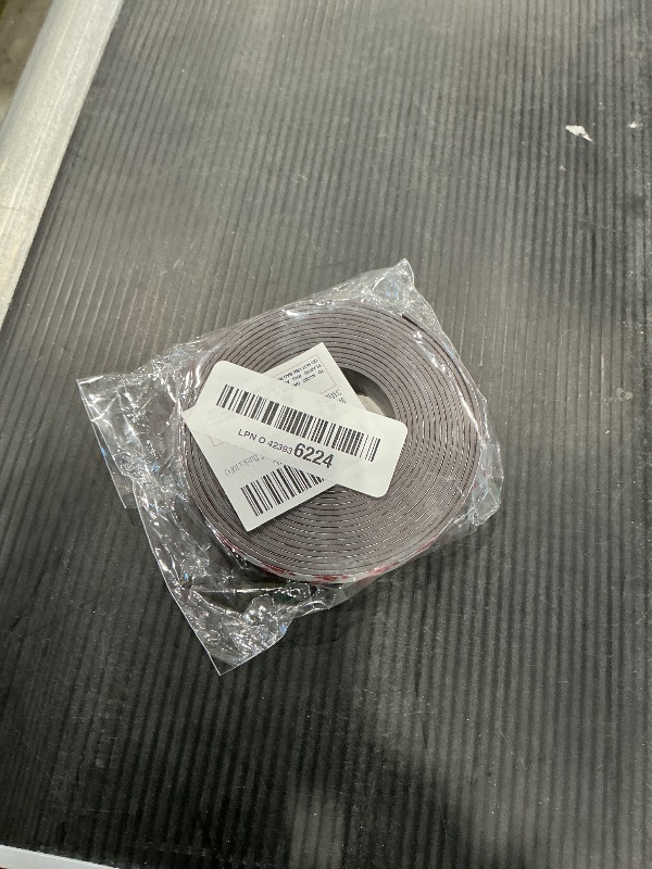 Photo 1 of 10 Feet x1/2 in Magnetic Tape Strips Roll with 3M Adhesive Backing