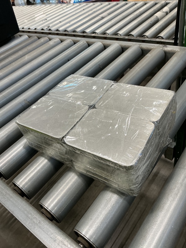 Photo 1 of 12 Pcs Metal Hinged Tin Box Container Mini Portable Small Storage Container Kit Tin Box Container, Small Tin with Lid, Tin Empty Box, Home Storage 4.5x3.3x0.9 Inch.