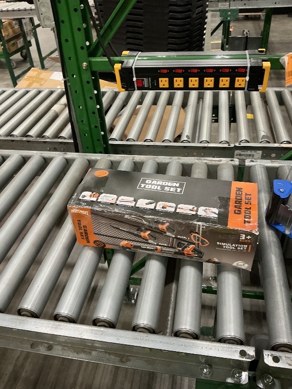 Photo 1 of *Missing Parts*
3-IN-1 Kids Garden Tools with Lights and Sounds, Weed Wacker Toy, Leaf Blower Toy, and Hedge Trimmer, Yard Tools Outdoor toys for Boys Pretend Role Play, Christmas Birthday Gifts for Kids 3,4,5,6,7,8+