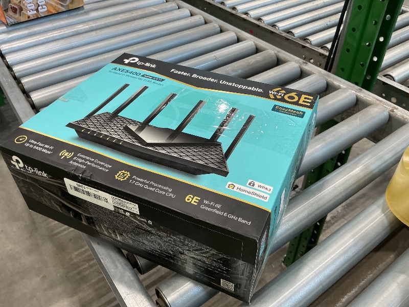 883 Router TP-Link AXE5400 Tri-Band WiFi 6E Router (Archer AXE75), 2025 PCMag ...
