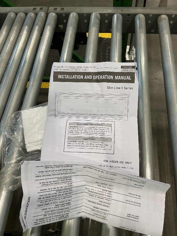 Photo 1 of 60 inch Electric Fireplace, Ultra-Thin Electric Fireplace Inserts, Ultra-Narrow Frame, Wall Mounted and Recessed Fireplace, Log & Crystal, Touch Screen & Remote Control, 1500W