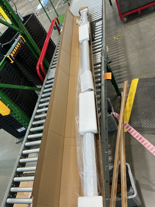 Photo 1 of 120" Motorized Projector Screen, Electric 16:9 Projector Screen with Remote Control, Indoor/Outdoor HD Movie Screen, Wall/Ceiling Mounted, Perfect for Home Office Theater TV, White