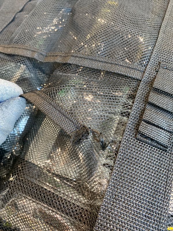 Photo 1 of *Minor Damaged - Check clerk notes*
Yunaeduo Extra Large Mesh Beach Bag - Lightweight & Foldable Family Beach Bag with 9 Pockets for Toys, Towels & Vacation Essentials - Black