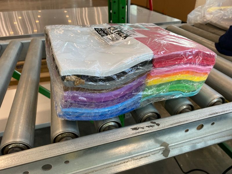 Photo 1 of *Minor Damaged*Better Office Products 100 Pack EVA Foam Sheets, 5.5 x 8.5 Inch, Assorted Colors (20 Colors), 2mm Thick, for Arts and Crafts, 100 Sheets