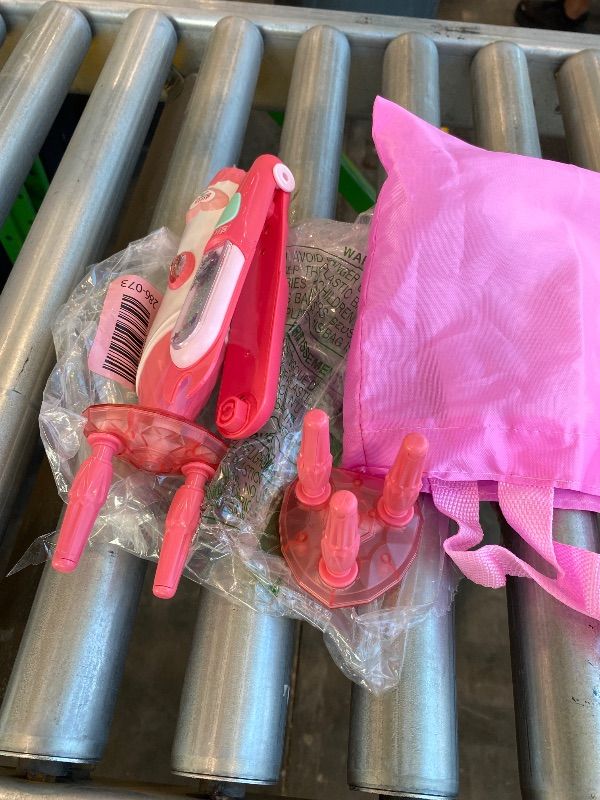 Photo 1 of *MISSING PARTS* Dreamon 51 Pcs Hair Styling Tools - Hair Gem Stamper Kit and Automatic Hair Braider - Bling Hair Jewels for Girl with Reusable Shining Diamonds and Hair Chalk - Hair Salon Toys Christmas Birthday Gift