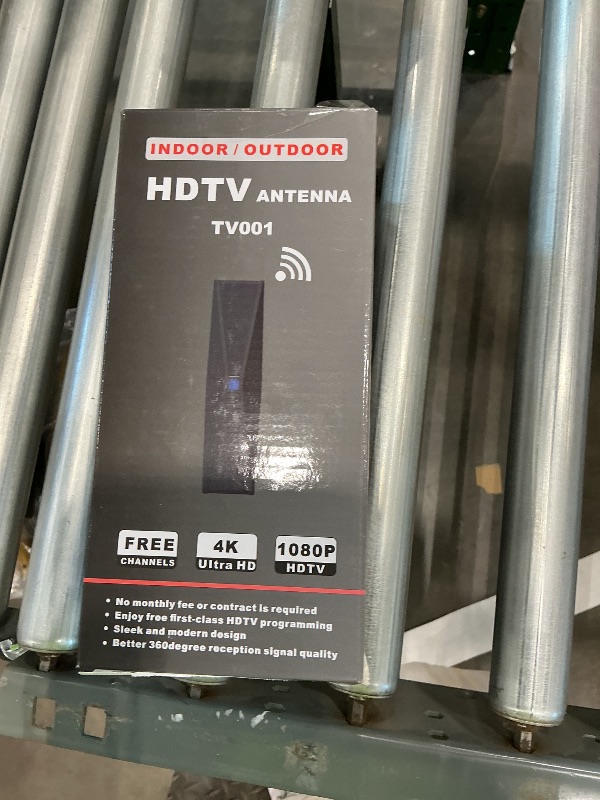 Photo 1 of 2025 Antenna for Smart TV for Local Channels,TV Antenna Indoor for Long Range Reception, Digital Antenna for Easy Installation and All Smart/Old TVs, Supports 4K 1080P HD VHF UHF