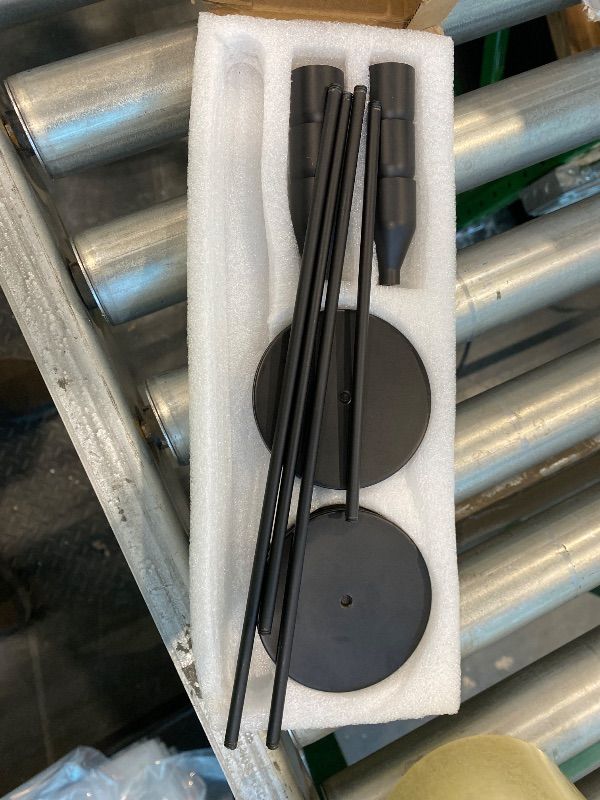 Photo 1 of ***MISSING PARTS*** MUZISST Candle Holder, Matte Black Candlestick Holders Set of 6, Taper Candle Holders, Candle Holder Decor on The Table/Fireplace/Cabinet, Taper Candle Holders, Candlesticks for Atmosphere Creator