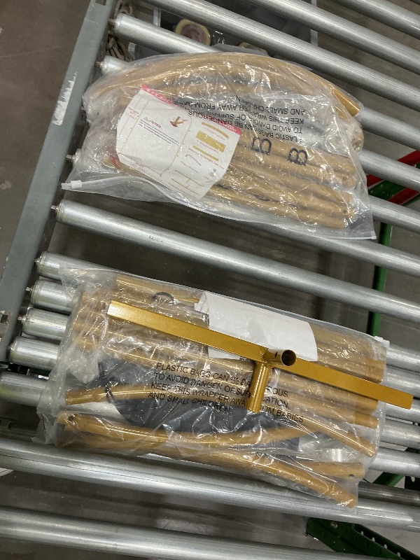 Photo 1 of *Missing Parts - Check clerk notes*
Gold metal ballon ARCH / backdrop