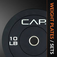 Photo 1 of *Stock photo for reference* CAP Barbell 2-Inch Olympic Bumper Plate 10Lb Weight