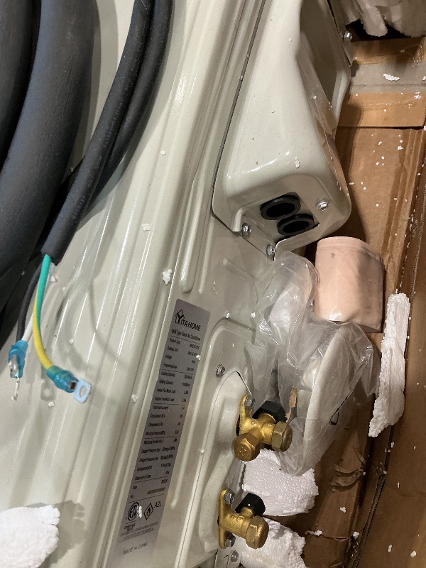 Photo 1 of *Partial Set - Check clerk notes*
YITAHOME 12000 BTU Mini Split Air Conditioner Heat Pump System, Wifi Enabled 20 SEER2 115V Inverter Ductless AC Cool Up to 750 Sq. Ft, Compatible with Alexa, Complete Installation Kit, White