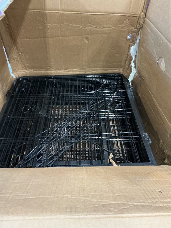 Photo 1 of *Minor Damaged - Check clerk notes*
Yaheetech Dog Playpen Outdoor, 24 inch 16 Panels Dog Pen Indoor Heavy Duty Puppy Exercise Pen Metal Pet Fence for RV Camping/Yard/Garden