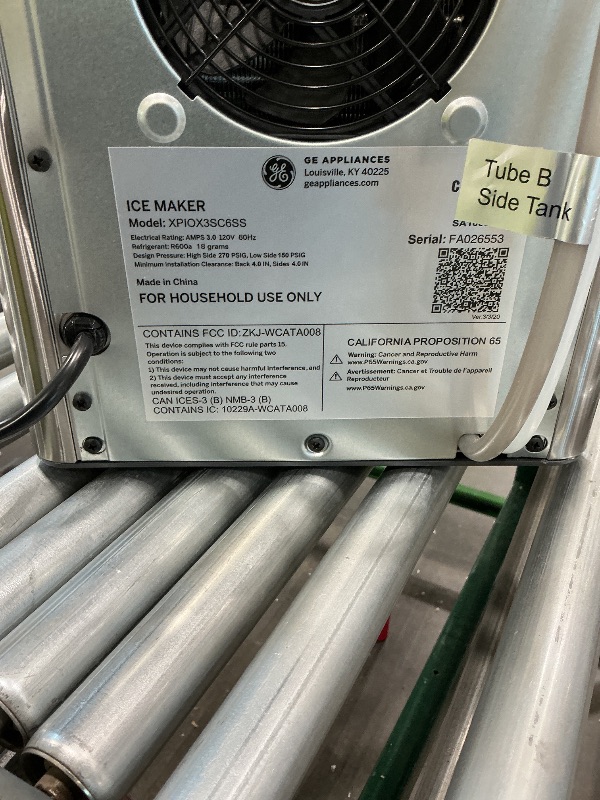 Photo 1 of *MINOR DAMAGE*
GE Profile Opal 2.0 XL with 1 Gallon Tank, Chewable Crunchable Countertop Nugget Ice Maker, Scoop included, 38 lbs in 24 hours, Pellet Ice Machine with WiFi & Smart Connected, Stainless Steel
