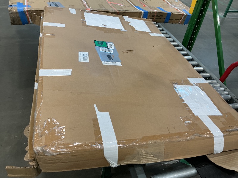 Photo 1 of *Minor Damaged*
VUSIGN 36" x 48" Mobile White Board on Wheels, Double Side Dry Erase Board with Stand, Large Aluminum Frame Standing Rolling Whiteborad for Office, Home,School