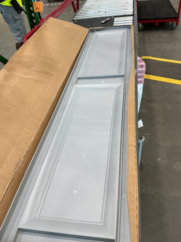 Photo 1 of *Minor Damaged*
Ekena Millwork Lifetime Vinyl LP2S14X07100PG Standard Two Equal Panel Vinyls, Raised Panel Vinyl Shutters, w/Installation Shutter-Lok's & Matching Screws (Per Pair), 14.75"W x 71"H, Paintable