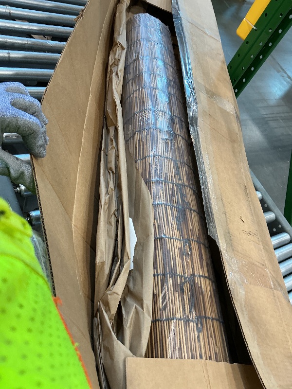 Photo 1 of *Missing Parts - Check clerk notes*
Barydat 4 Pcs 4 x 16.4 ft Bamboo Privacy Screen, Reed Fence Roller Patio Decorative Fences Reed Screen Curtain for Garden Backyard Patio Balconies