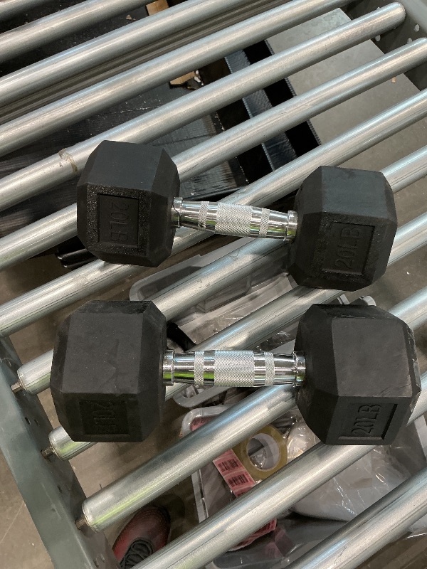 Photo 1 of 20 lb dumbbell