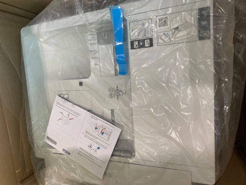 Photo 1 of *Missing Parts & Untested*
Epson EcoTank Pro ET-16650 Wireless Wide-Format Color All-in-One Supertank Printer with Scanner, Copier, Fax and Ethernet, White